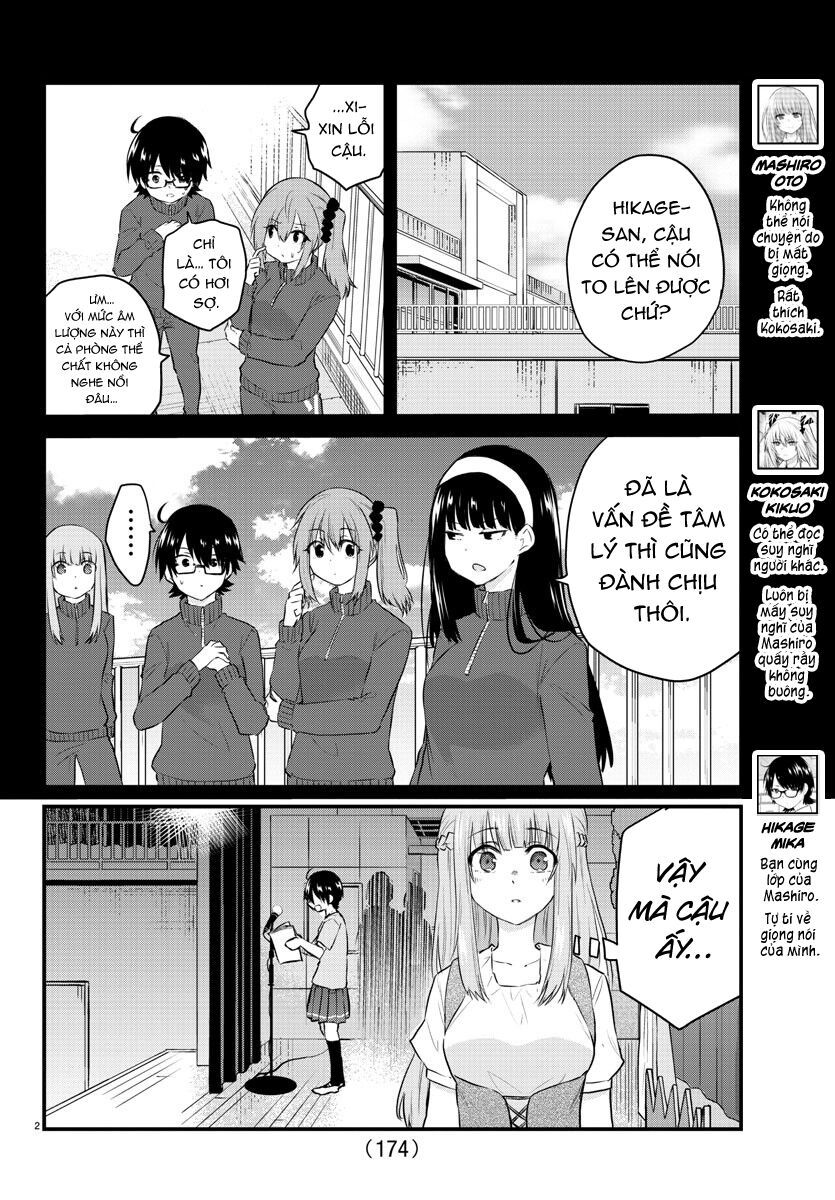 Koe Ga Dasenai Shoujo Wa “Kanojo Ga Yasashisugiru” To Omotte Iru Chapter 59 - Trang 2