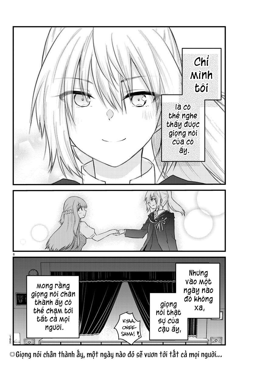 Koe Ga Dasenai Shoujo Wa “Kanojo Ga Yasashisugiru” To Omotte Iru Chapter 59 - Trang 2