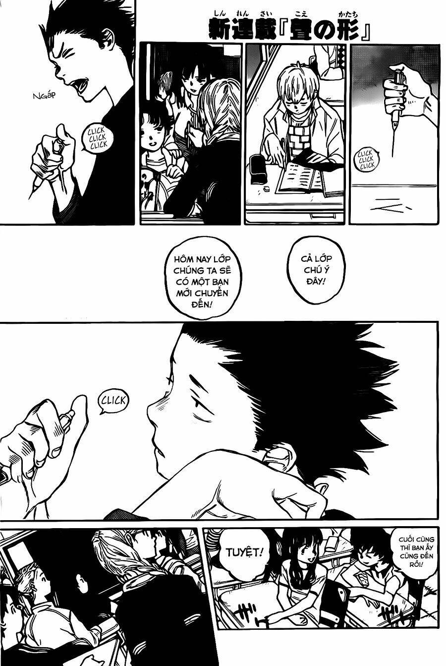 Koe No Katachi Chapter 1 - Trang 2