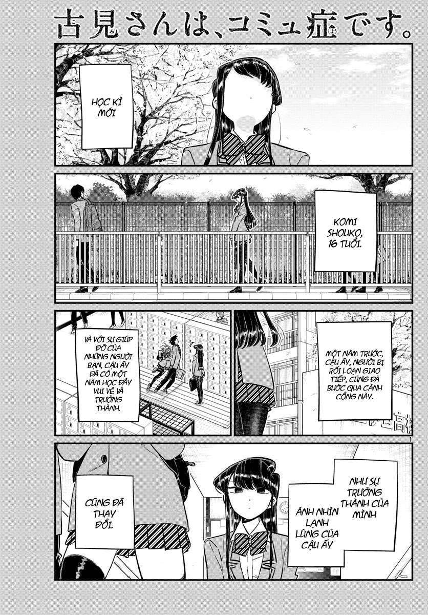 Komi-San Wa Komyushou Desu Chapter 130 - Trang 2