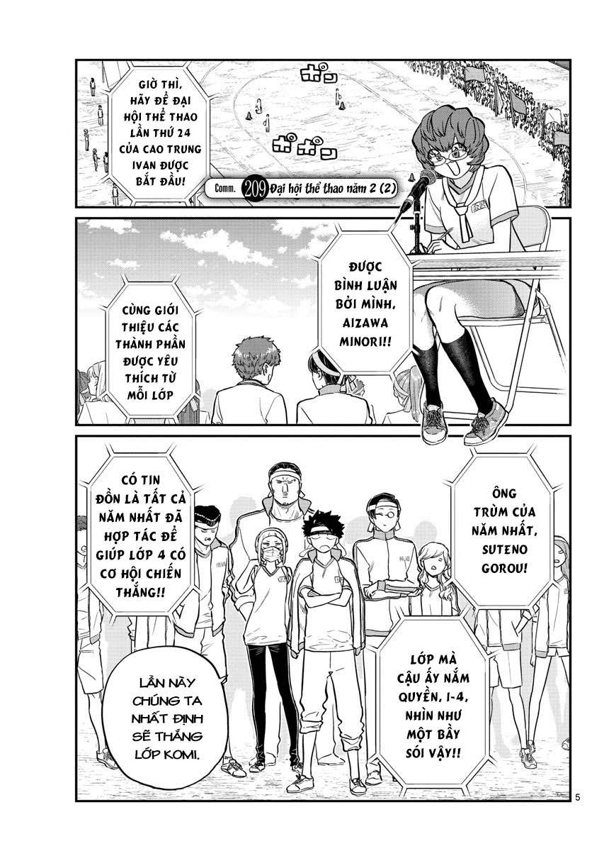 Komi-San Wa Komyushou Desu Chapter 209 - Trang 2