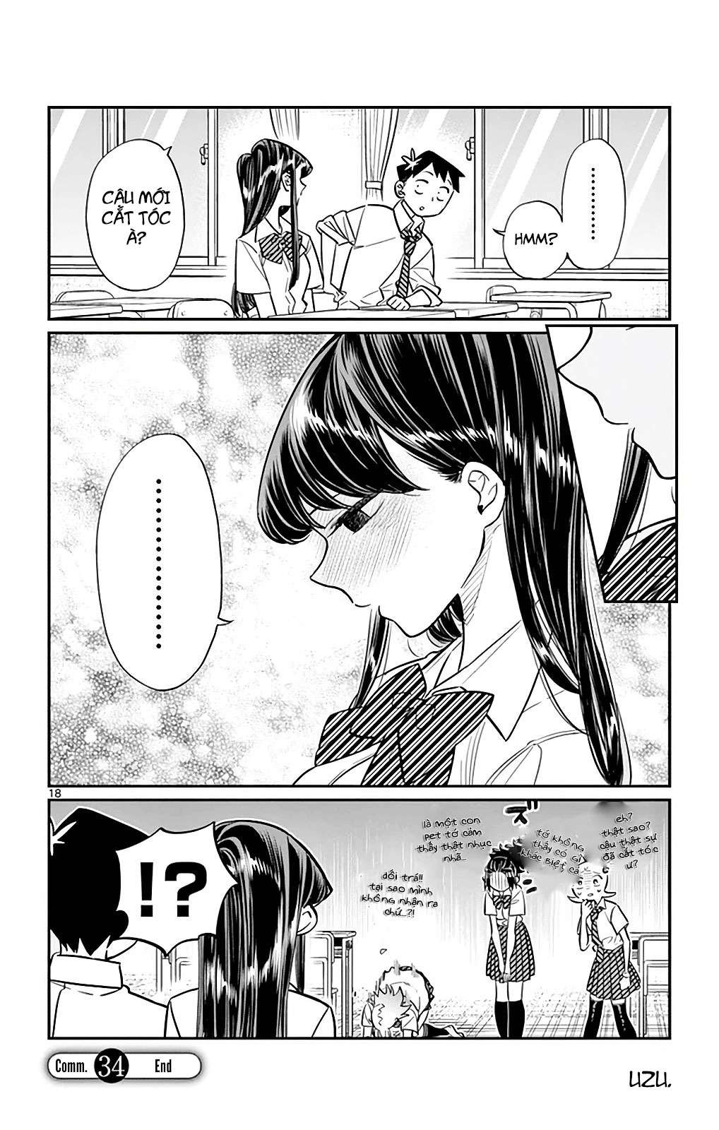 Komi-San Wa Komyushou Desu Chapter 34 - Trang 2