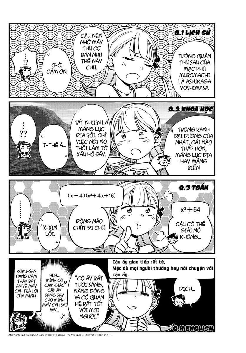 Komi-San Wa Komyushou Desu Chapter 50 - Trang 2