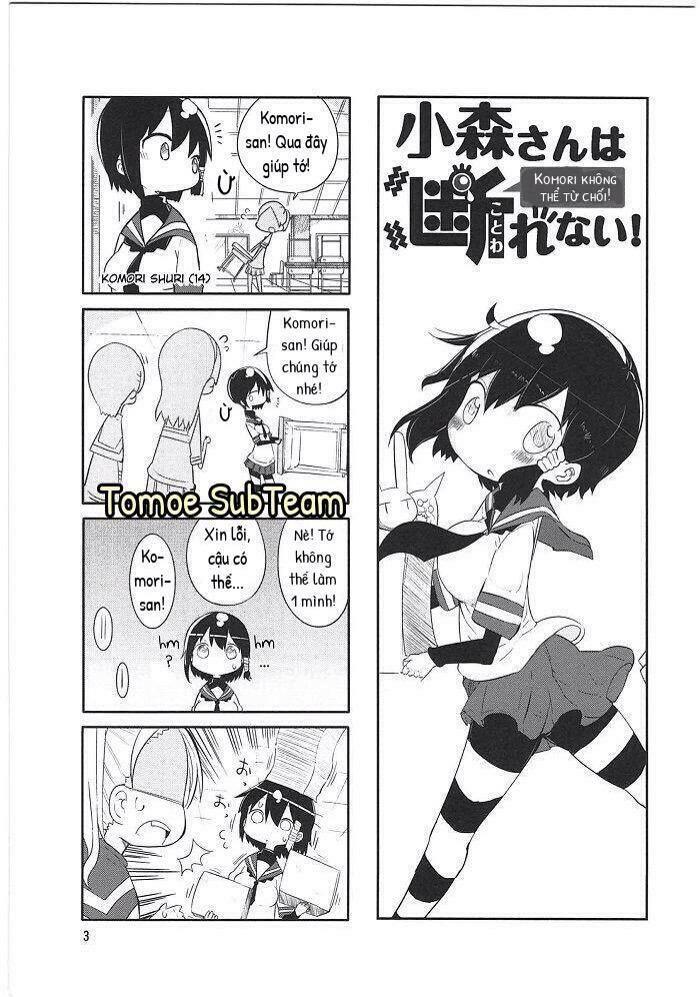 Komori-San Wa Kotowarenai Chapter 1 - Trang 2