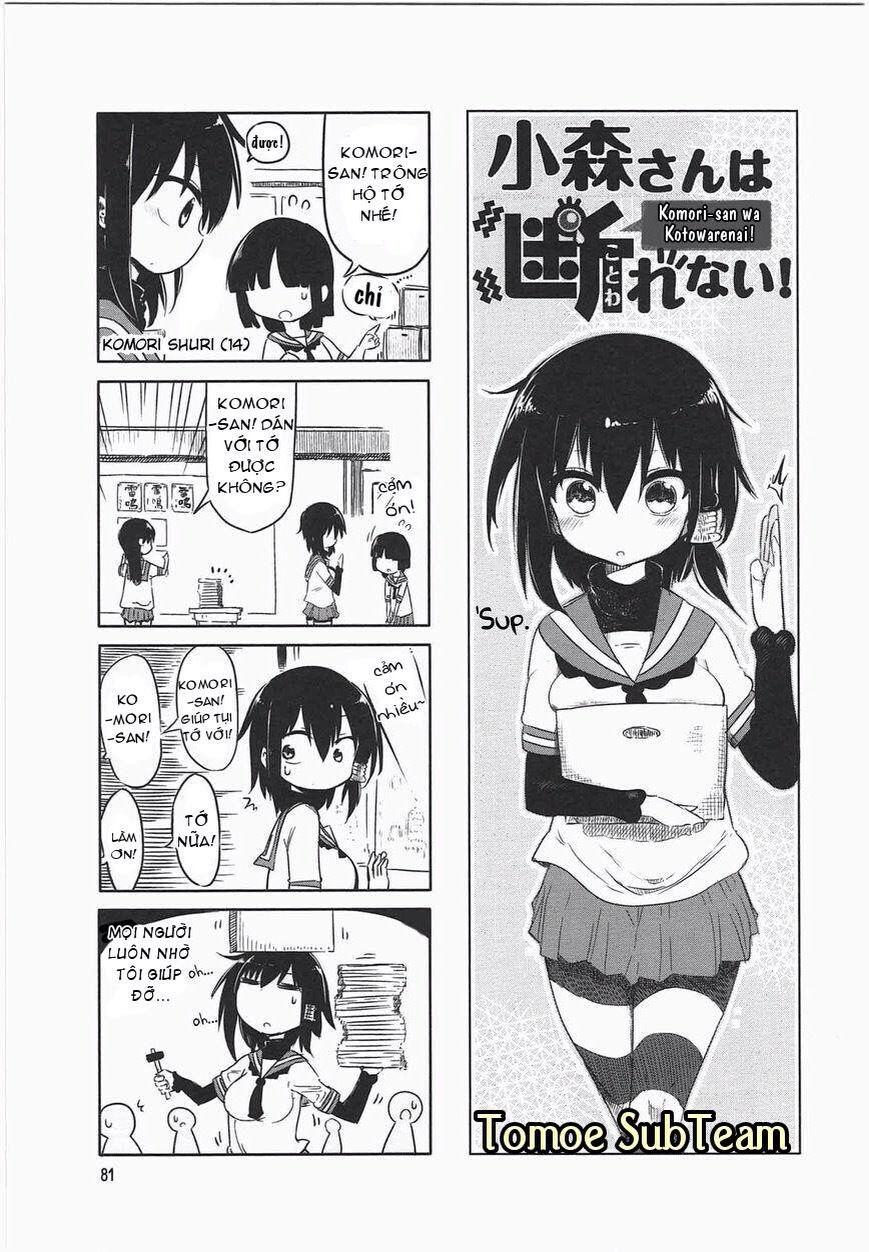 Komori-San Wa Kotowarenai Chapter 11 - Trang 2
