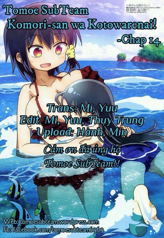 Komori-San Wa Kotowarenai Chapter 14 - Trang 2
