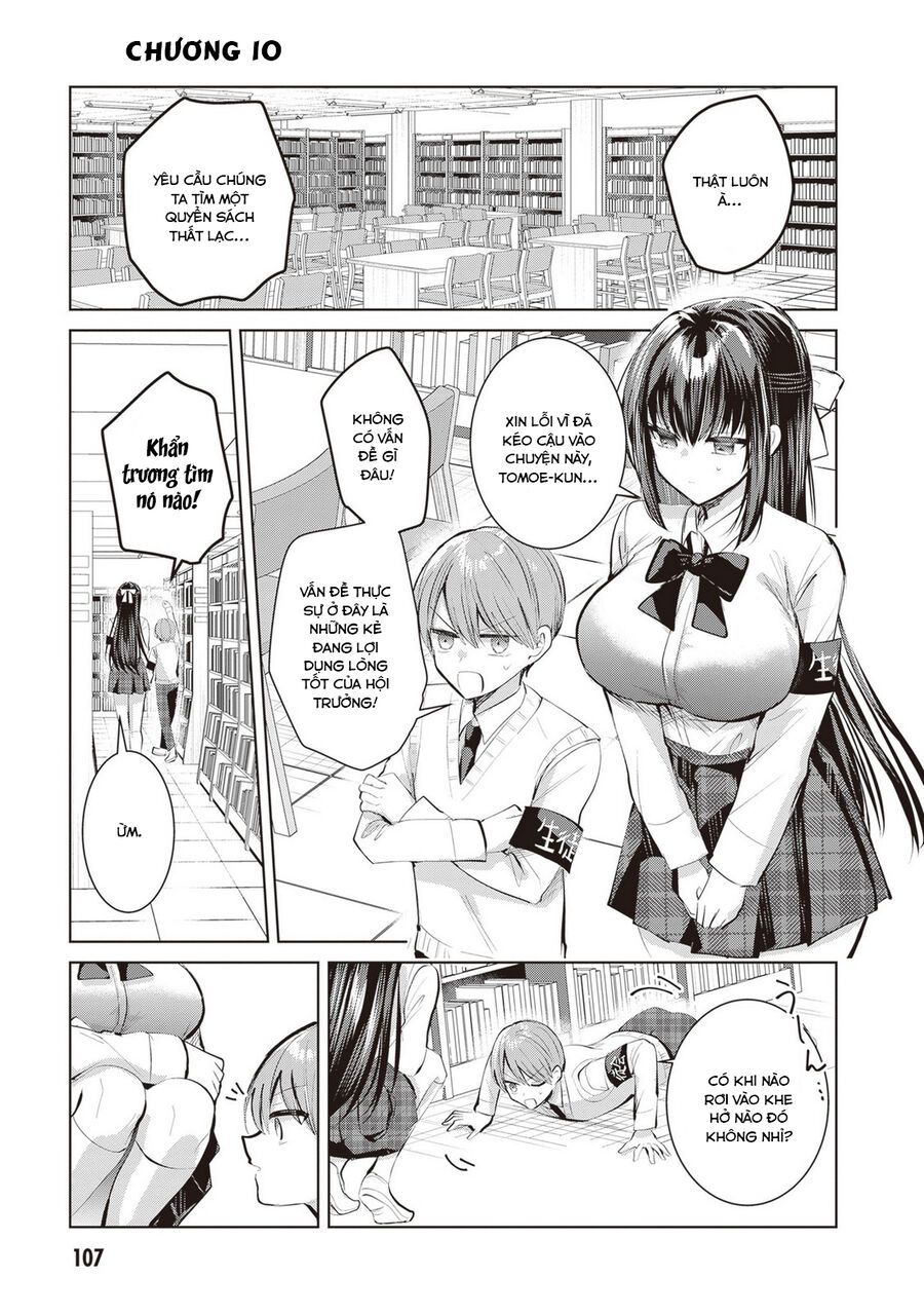 Kotowarenai Kaichou Wa Tomoe-Kun Ni Dake Shite Agetai Chapter 10 - Trang 2