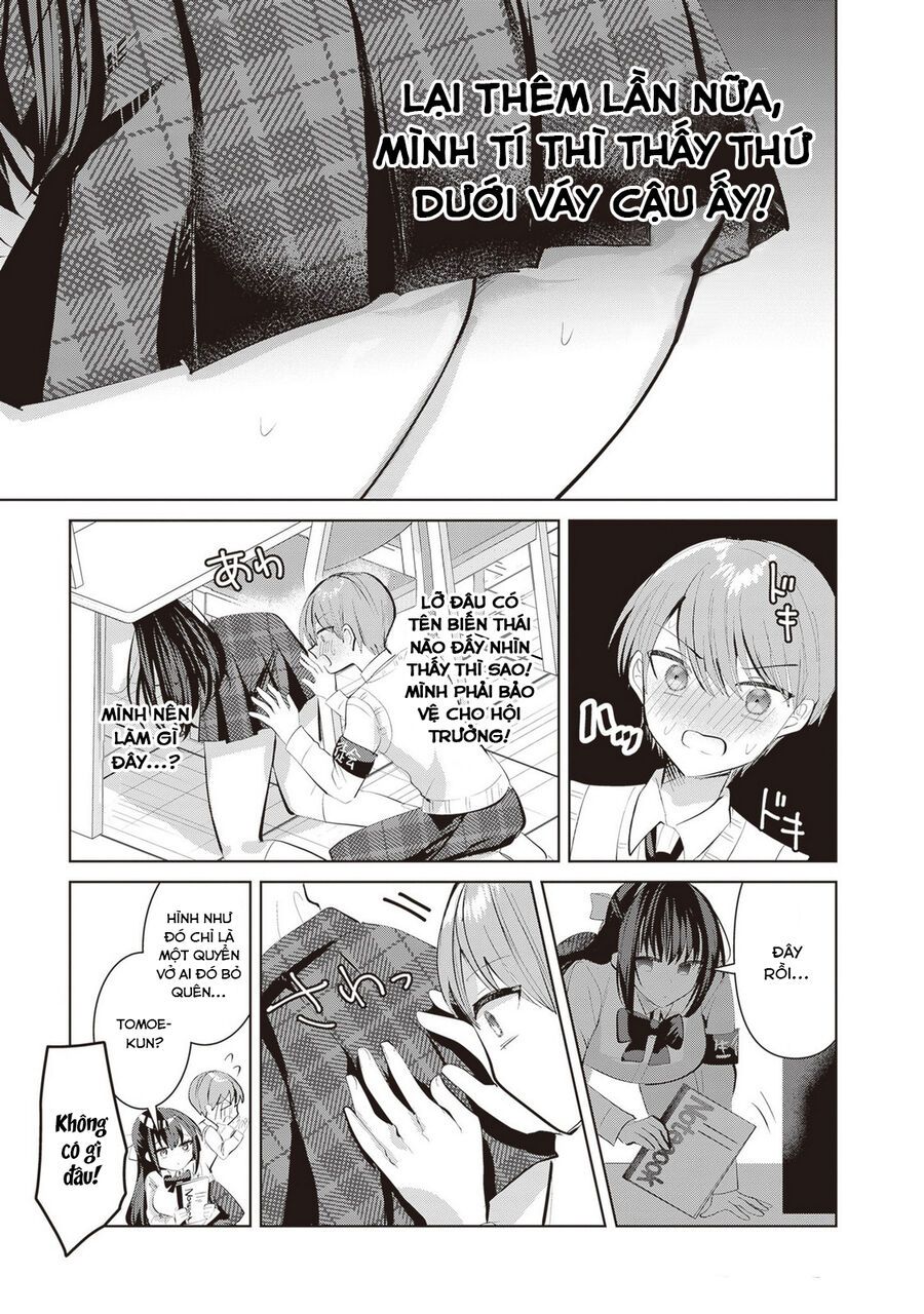 Kotowarenai Kaichou Wa Tomoe-Kun Ni Dake Shite Agetai Chapter 10 - Trang 2