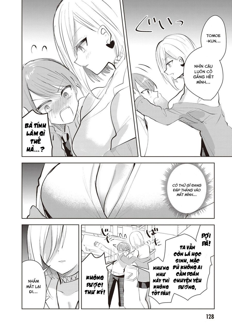 Kotowarenai Kaichou Wa Tomoe-Kun Ni Dake Shite Agetai Chapter 11 - Trang 2
