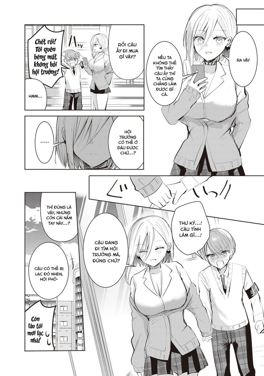 Kotowarenai Kaichou Wa Tomoe-Kun Ni Dake Shite Agetai Chapter 11 - Trang 2