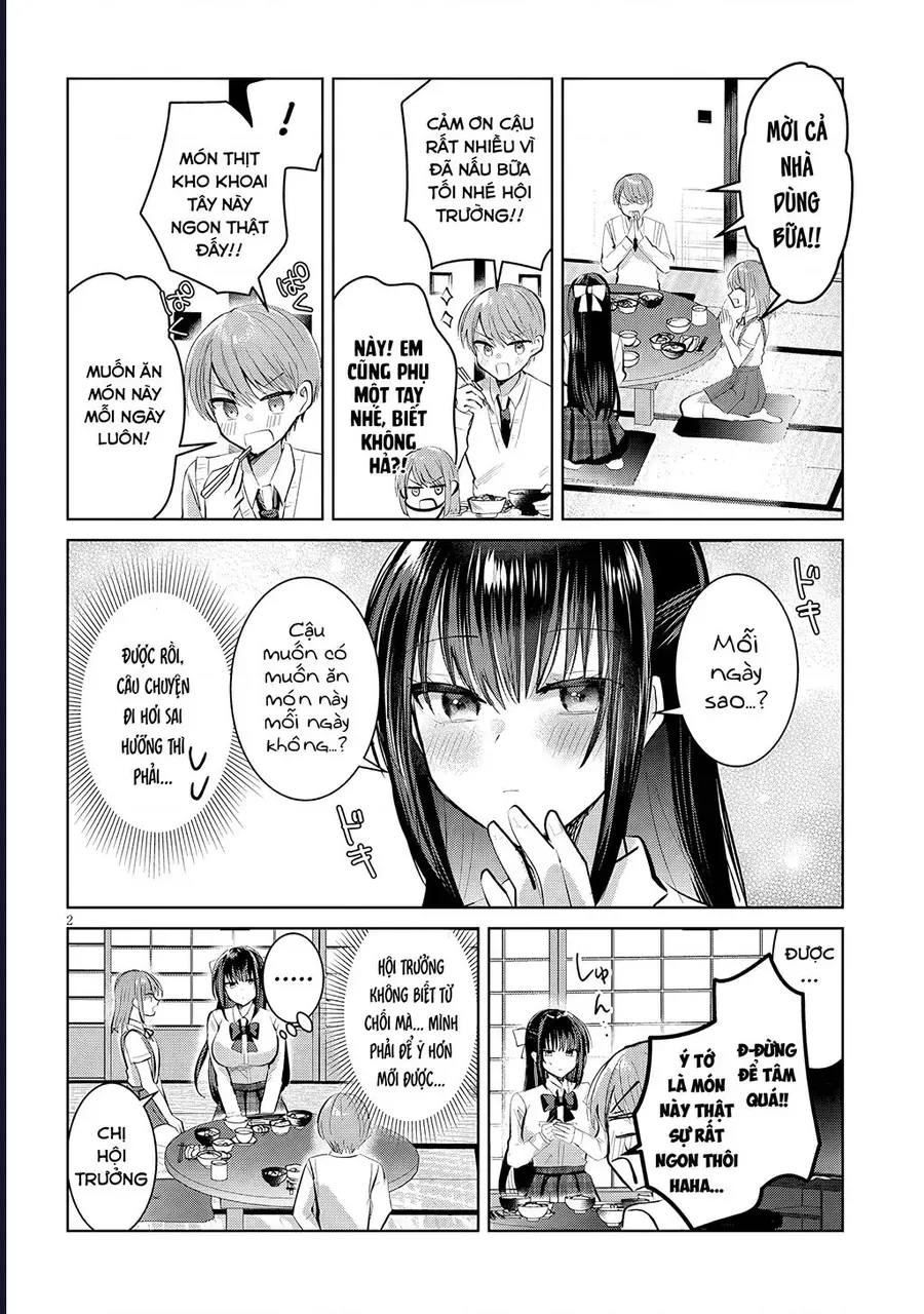 Kotowarenai Kaichou Wa Tomoe-Kun Ni Dake Shite Agetai Chapter 15 - Trang 2