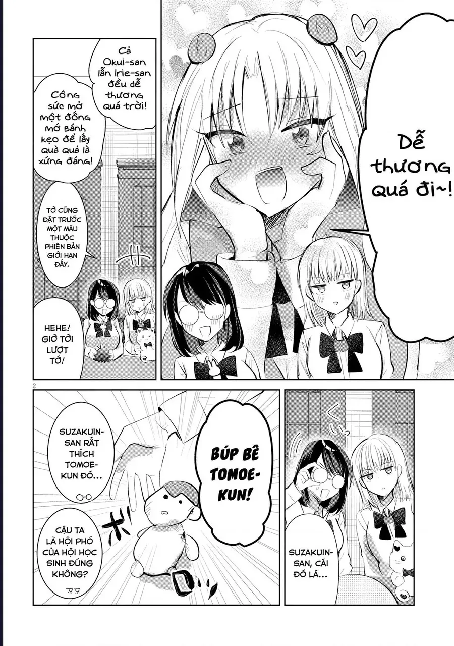 Kotowarenai Kaichou Wa Tomoe-Kun Ni Dake Shite Agetai Chapter 16 - Trang 2