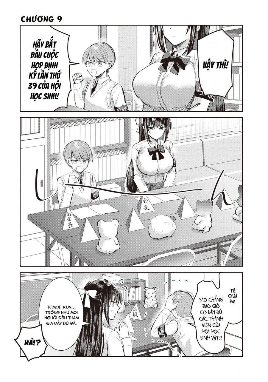 Kotowarenai Kaichou Wa Tomoe-Kun Ni Dake Shite Agetai Chapter 9 - Trang 2