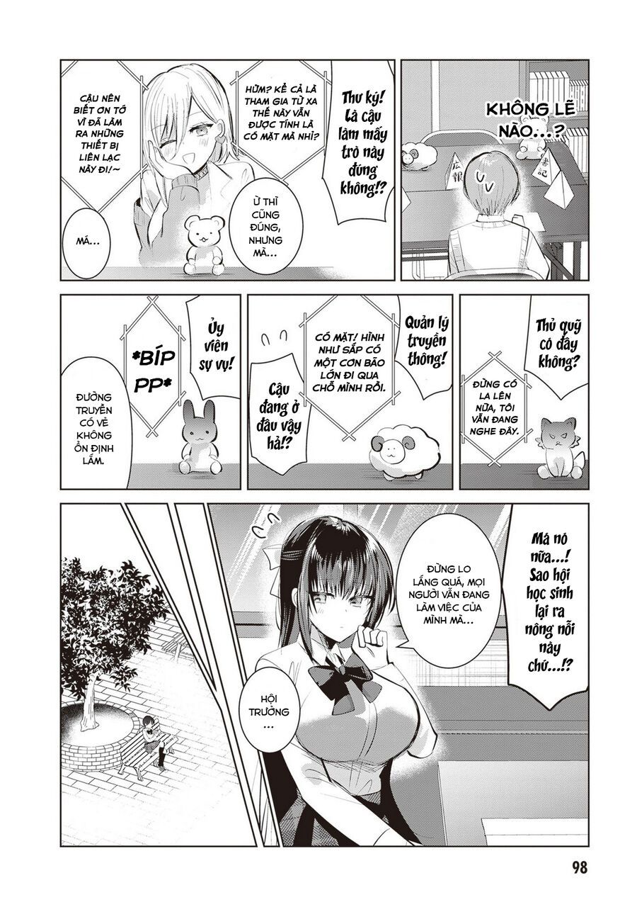 Kotowarenai Kaichou Wa Tomoe-Kun Ni Dake Shite Agetai Chapter 9 - Trang 2
