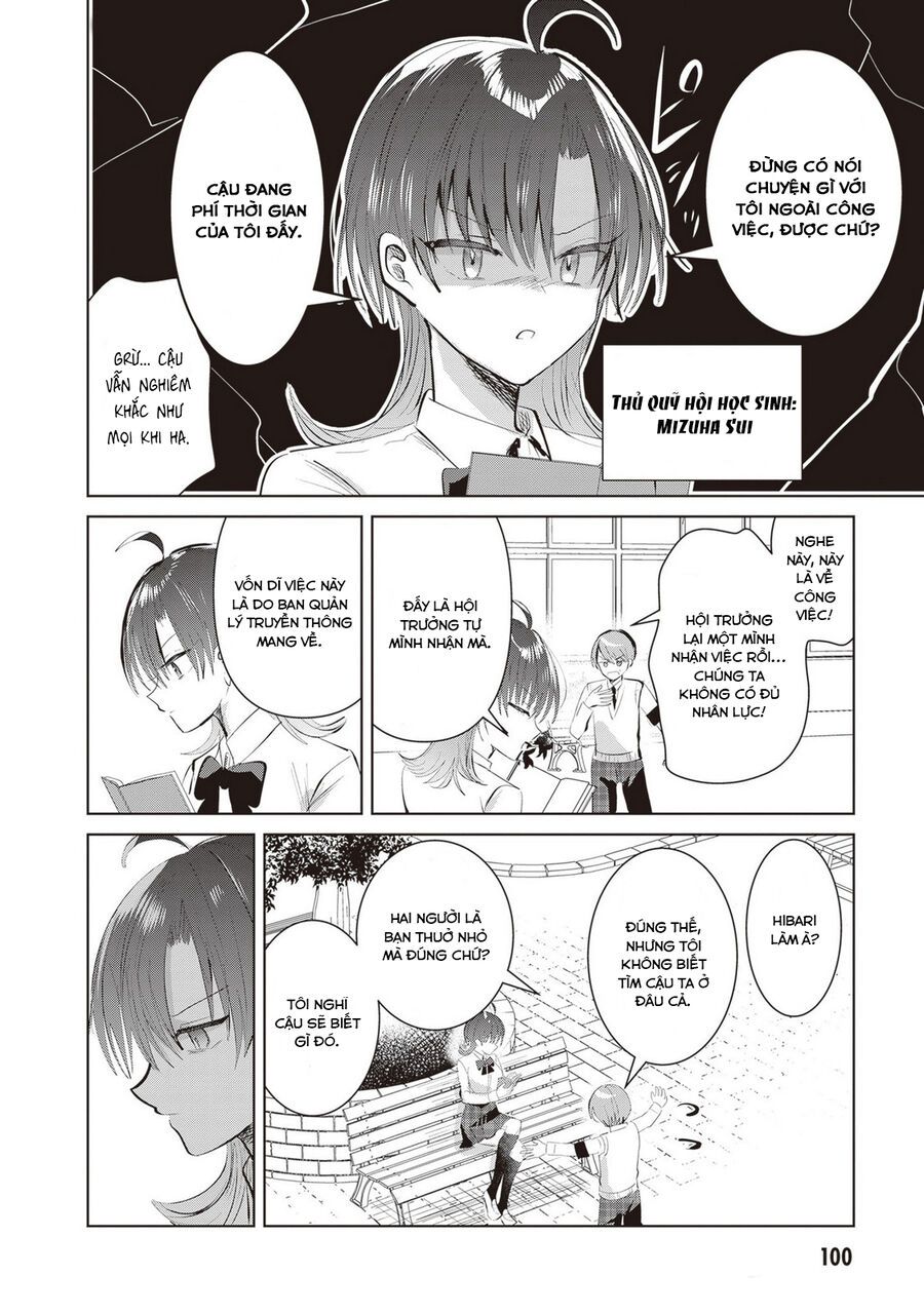 Kotowarenai Kaichou Wa Tomoe-Kun Ni Dake Shite Agetai Chapter 9 - Trang 2