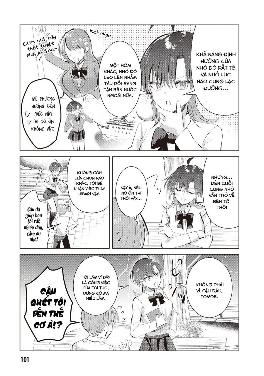 Kotowarenai Kaichou Wa Tomoe-Kun Ni Dake Shite Agetai Chapter 9 - Trang 2