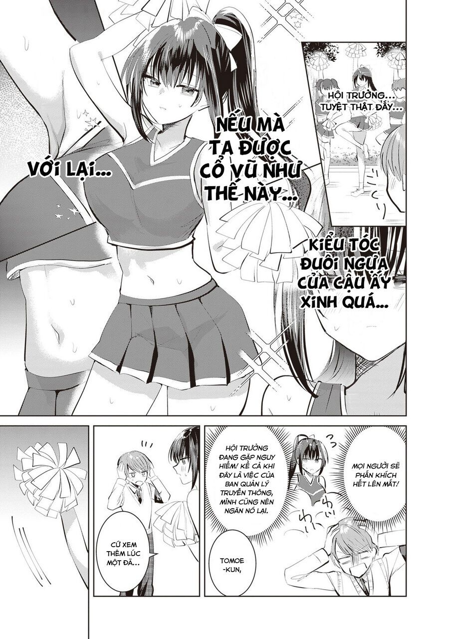 Kotowarenai Kaichou Wa Tomoe-Kun Ni Dake Shite Agetai Chapter 9 - Trang 2