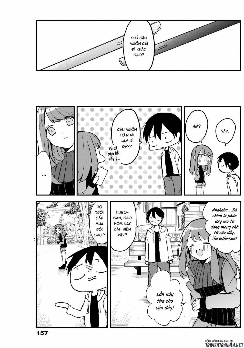 Kubo-San Wa Boku (Mobu) Wo Yurusanai Chapter 4 - Trang 2