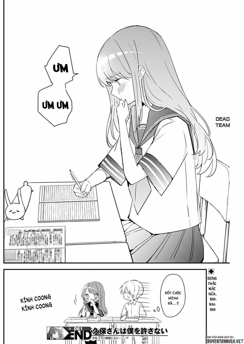 Kubo-San Wa Boku (Mobu) Wo Yurusanai Chapter 61 - Trang 2