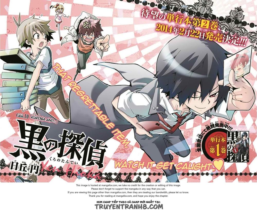 Kuro No Tantei Chapter 10.1 - Trang 2