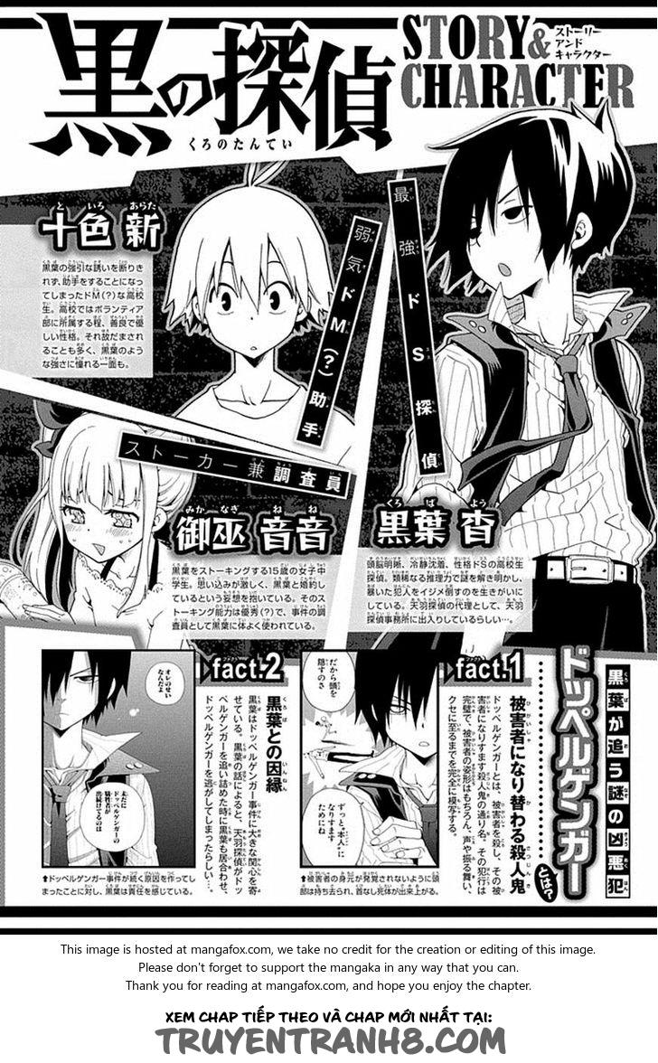 Kuro No Tantei Chapter 10.1 - Trang 2