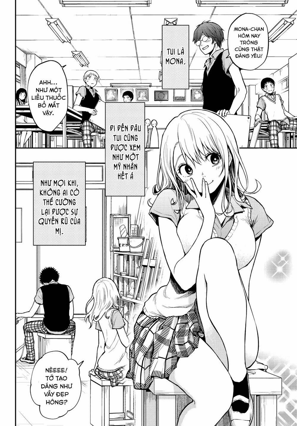 Kuroiwa Medaka Ni Watashi No Kawaii Ga Tsuujinai Chapter 3 - Trang 2