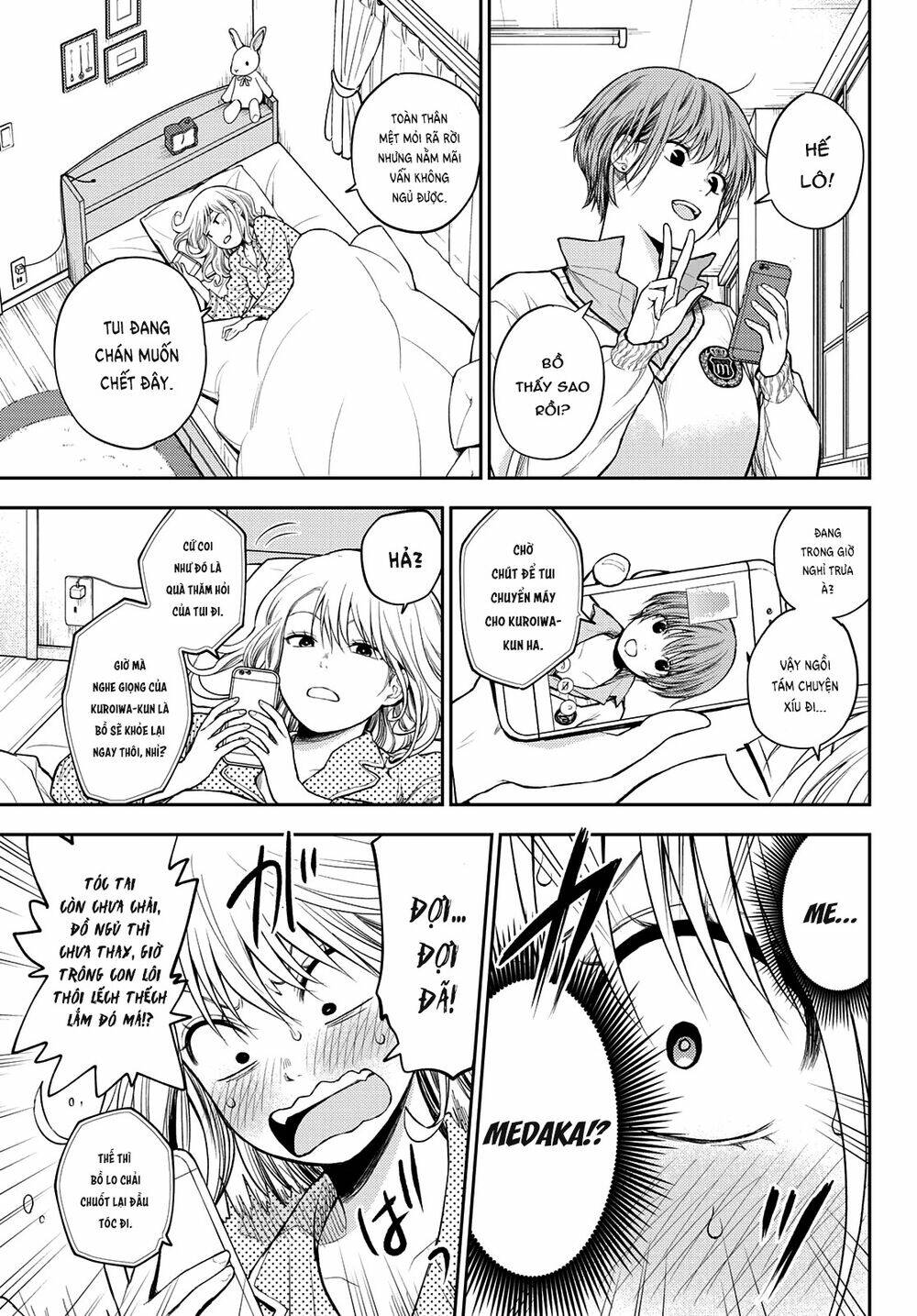 Kuroiwa Medaka Ni Watashi No Kawaii Ga Tsuujinai Chapter 44 - Trang 2