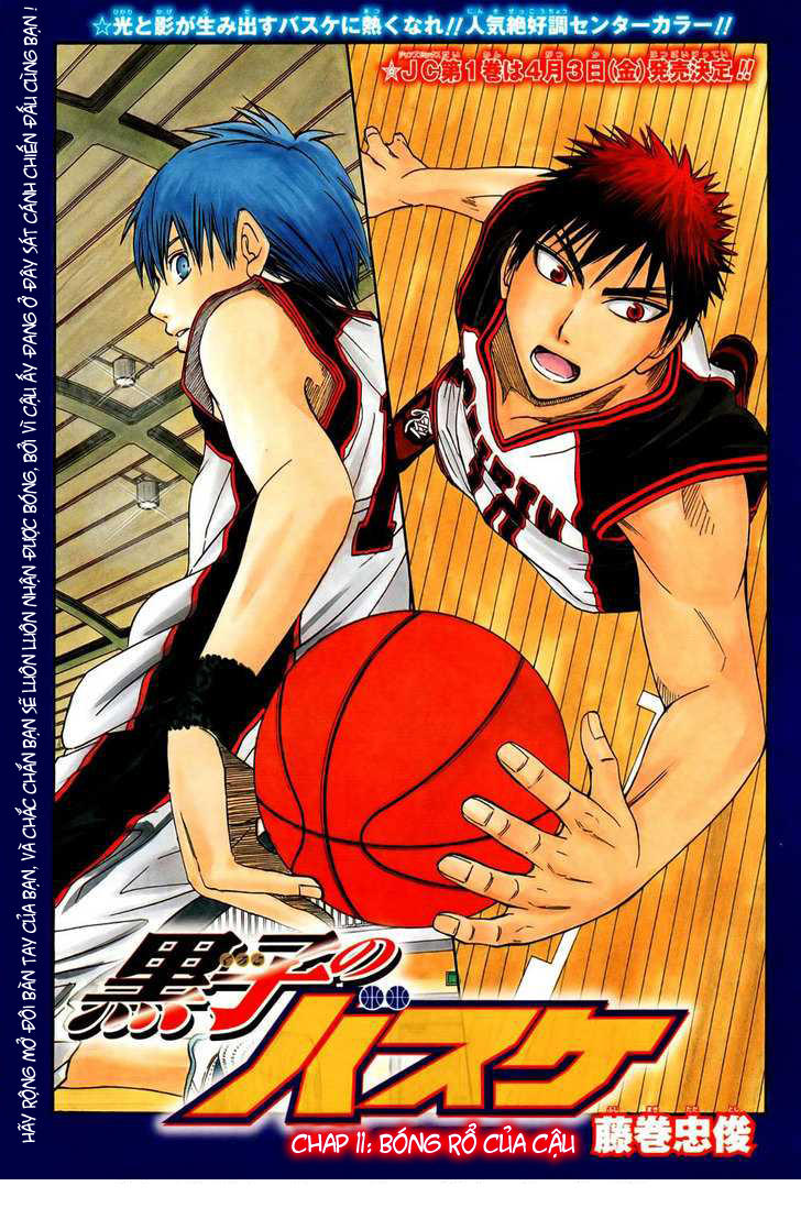 Kuroko No Basket Chapter 11 - Trang 2
