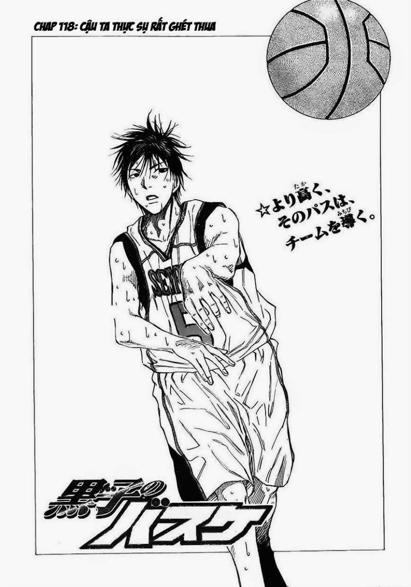 Kuroko No Basket Chapter 118 - Trang 2