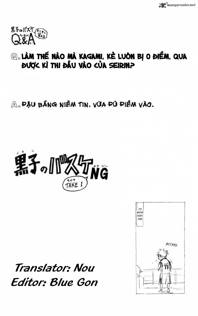 Kuroko No Basket Chapter 123 - Trang 2