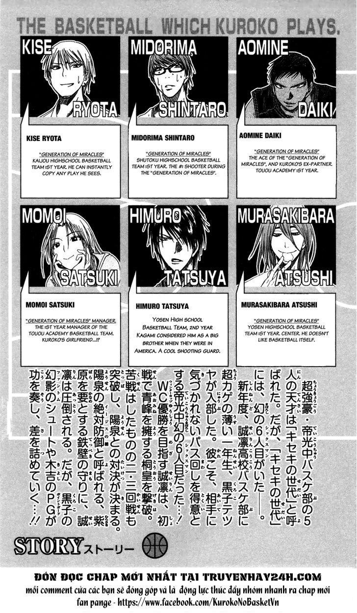 Kuroko No Basket Chapter 154 - Trang 2
