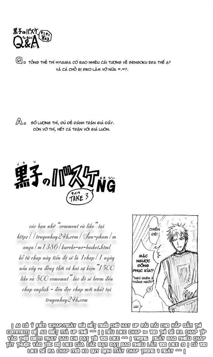 Kuroko No Basket Chapter 166 - Trang 2