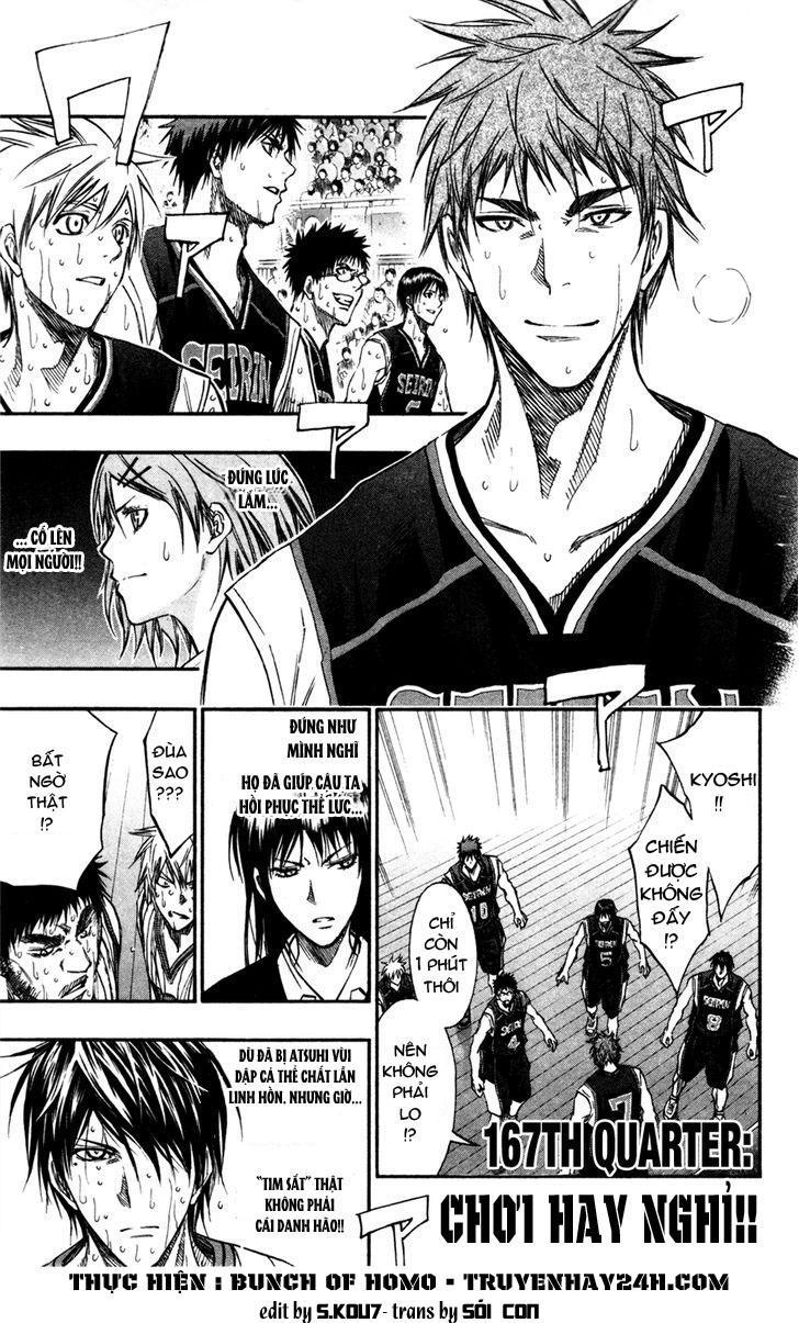 Kuroko No Basket Chapter 167 - Trang 2