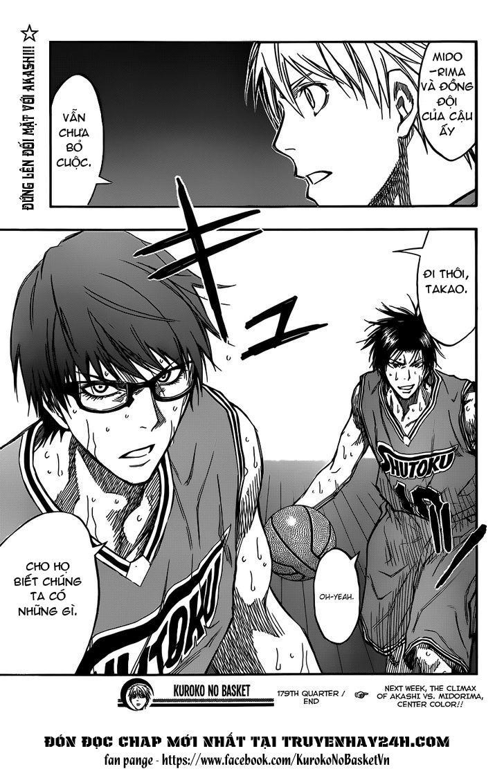 Kuroko No Basket Chapter 179 - Trang 2