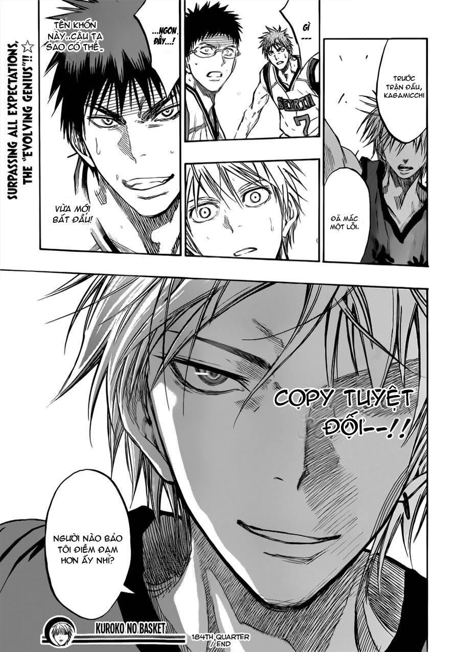 Kuroko No Basket Chapter 184 - Trang 2