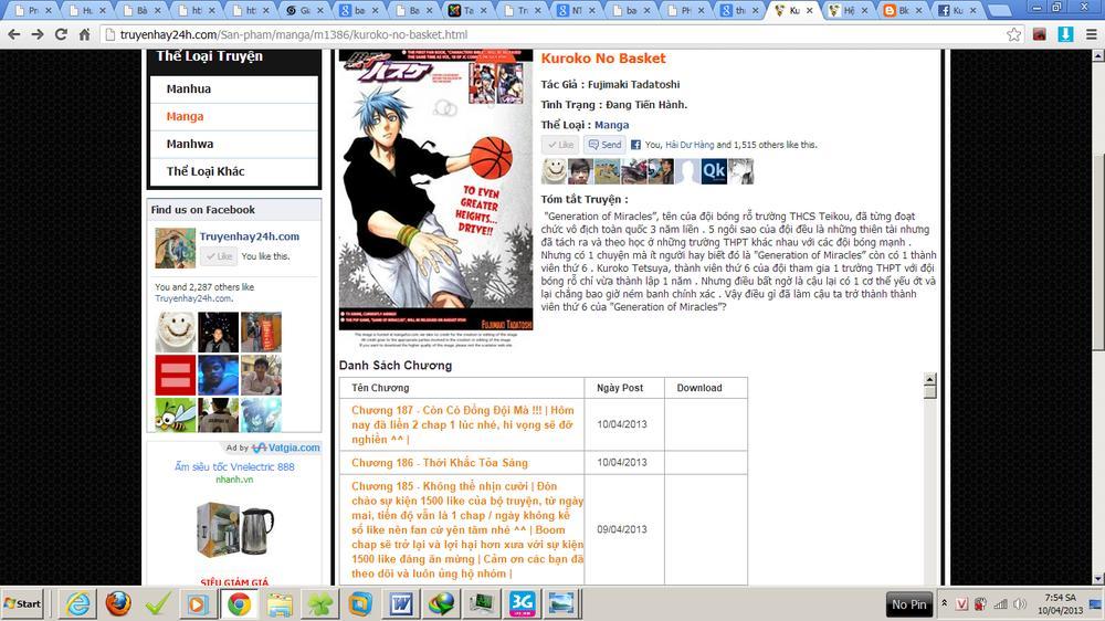 Kuroko No Basket Chapter 186 - Trang 2