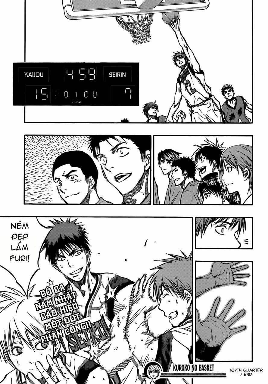 Kuroko No Basket Chapter 187 - Trang 2