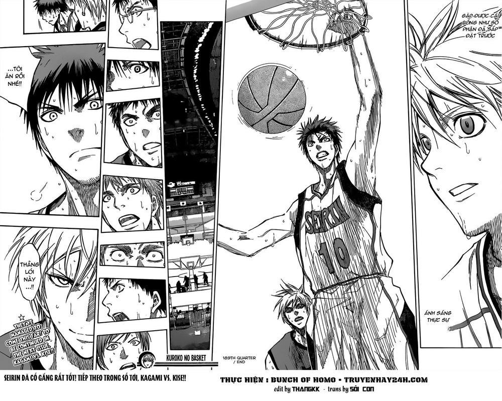 Kuroko No Basket Chapter 189 - Trang 2