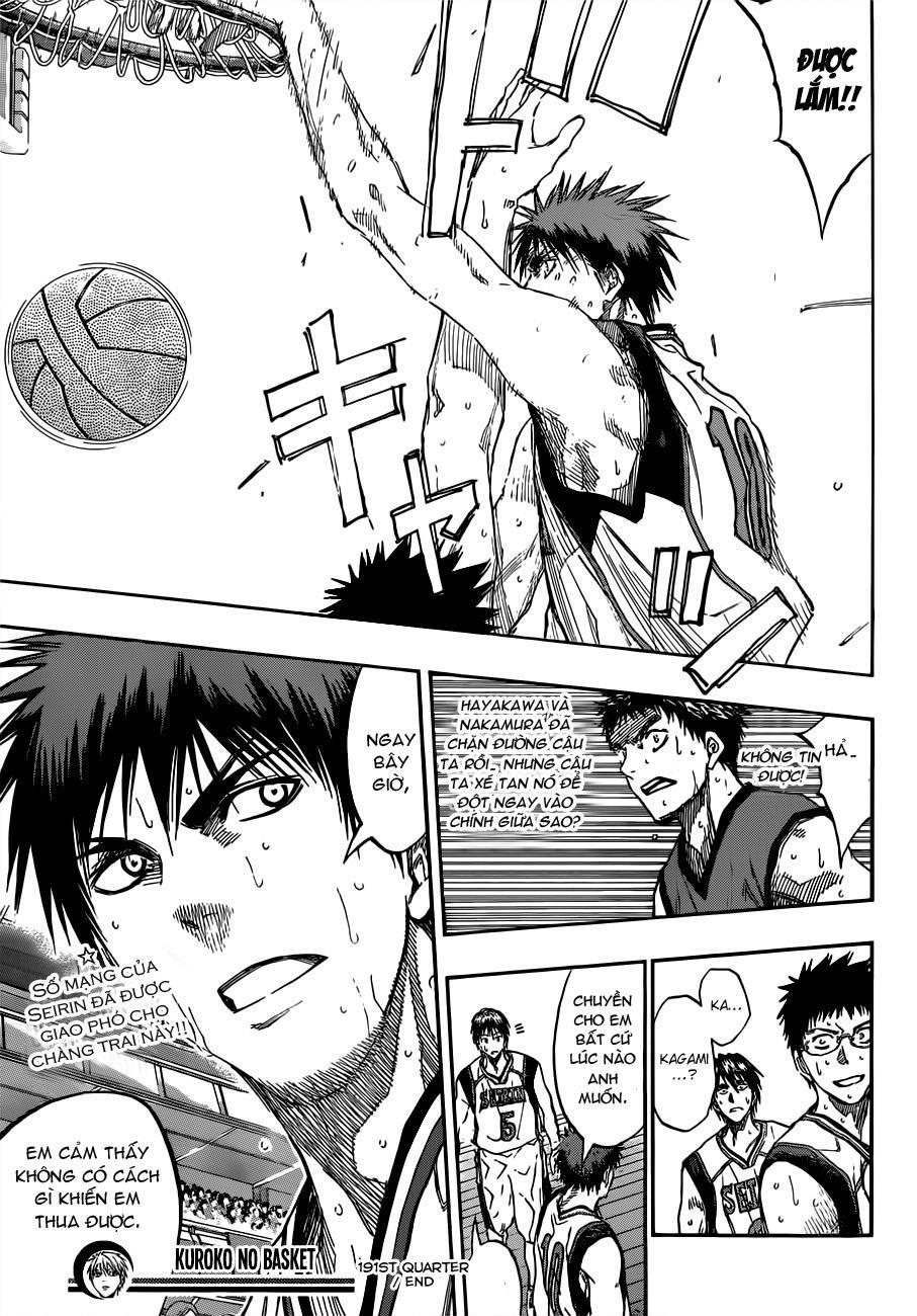 Kuroko No Basket Chapter 191 - Trang 2