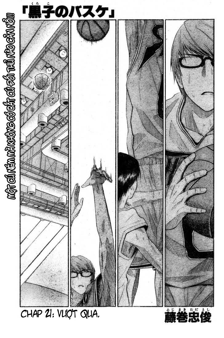 Kuroko No Basket Chapter 21 - Trang 2