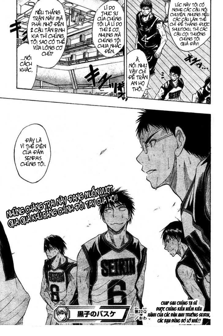 Kuroko No Basket Chapter 22 - Trang 2