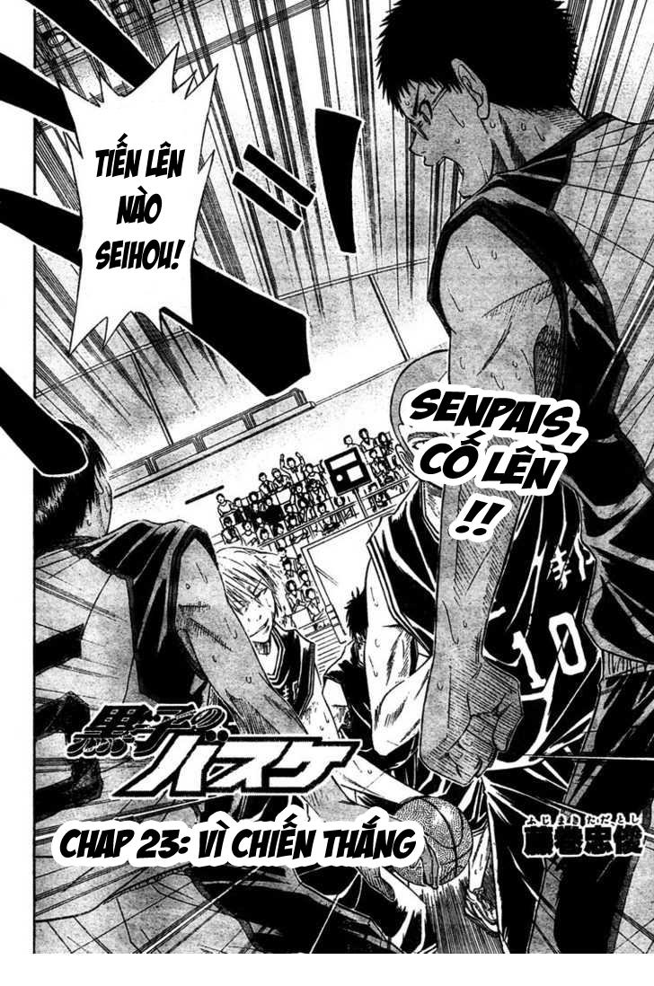 Kuroko No Basket Chapter 23 - Trang 2
