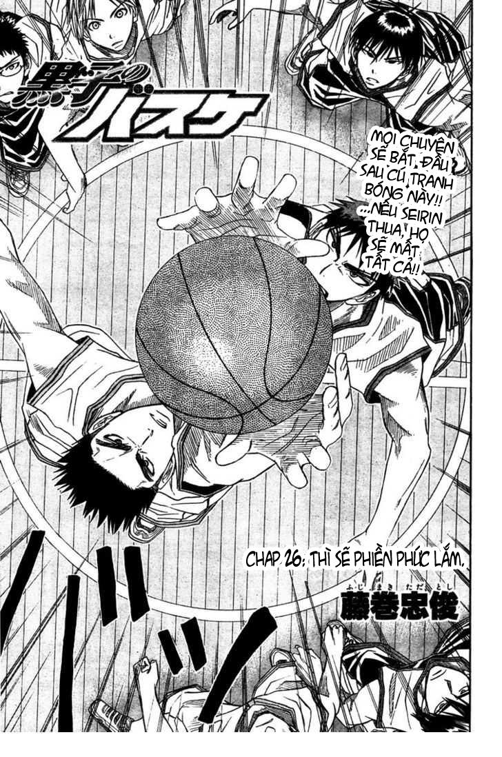 Kuroko No Basket Chapter 26 - Trang 2