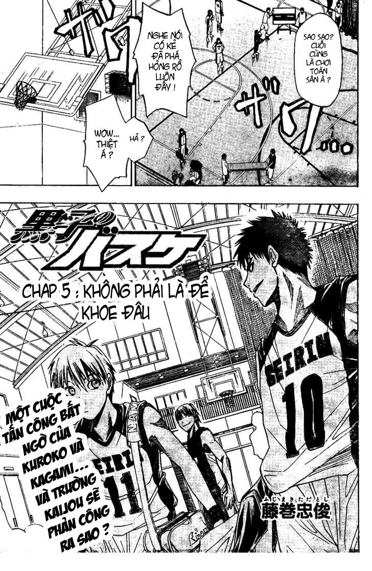 Kuroko No Basket Chapter 5 - Trang 2
