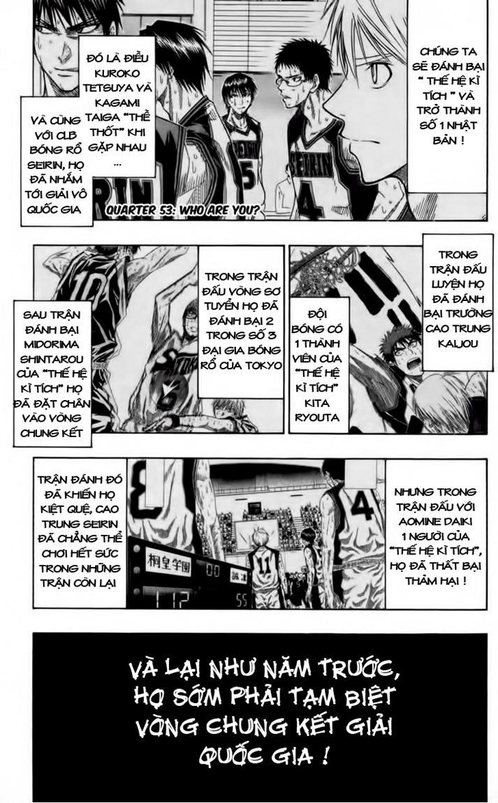 Kuroko No Basket Chapter 53 - Trang 2