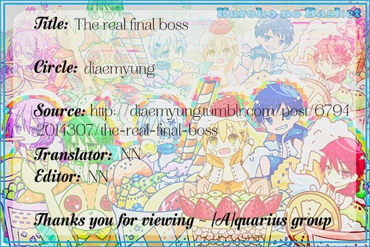 Kuroko – Tuyển Thủ Vô Hình: Short Doujinshi Chapter 103 - Trang 2