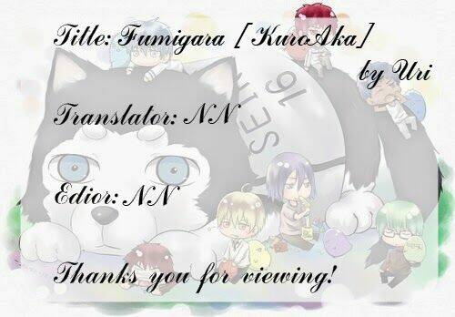 Kuroko – Tuyển Thủ Vô Hình: Short Doujinshi Chapter 20 - Trang 2