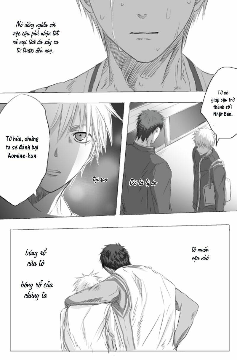 Kuroko – Tuyển Thủ Vô Hình: Short Doujinshi Chapter 5 - Trang 2