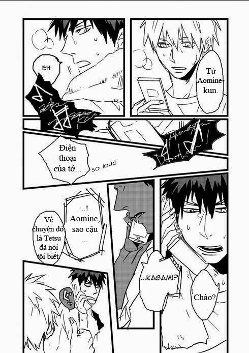 Kuroko – Tuyển Thủ Vô Hình: Short Doujinshi Chapter 8 - Trang 2