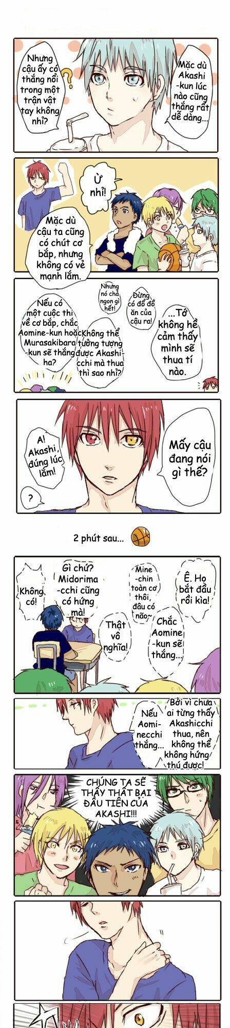 Kuroko – Tuyển Thủ Vô Hình: Short Doujinshi Chapter 99 - Trang 2